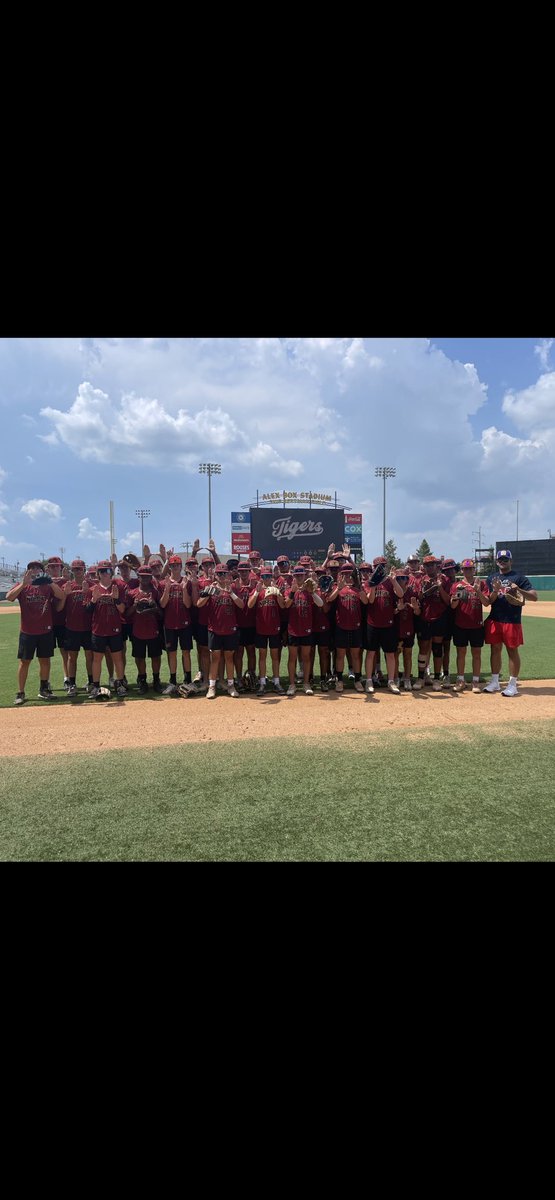 NorCalU1's tweet photo. A great day today at Alex Box Stadium. We want to thank Ethan for a great tour and coach Jay Johnson who’s been a great friend to the program.  @NorCalBaseball @SStormCoach12 https://t.co/QtaJKP2FBs