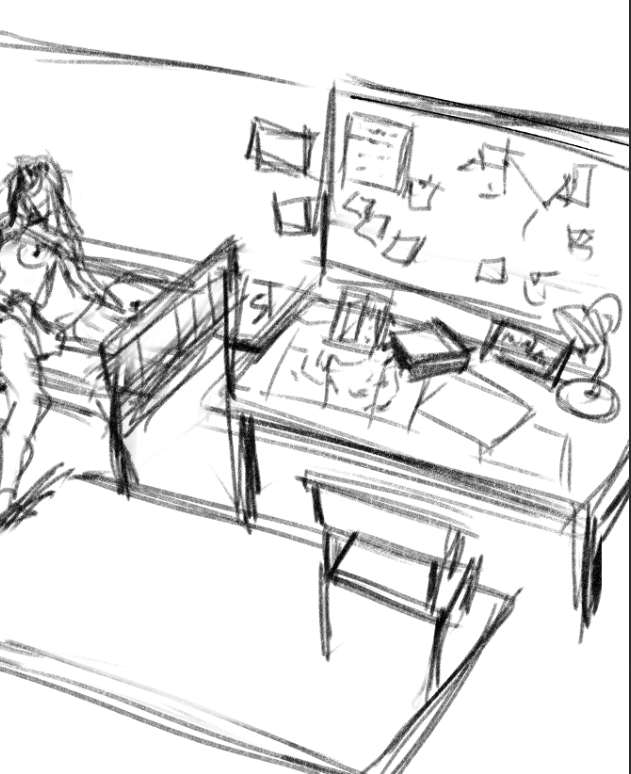 one evening in the life of one office 