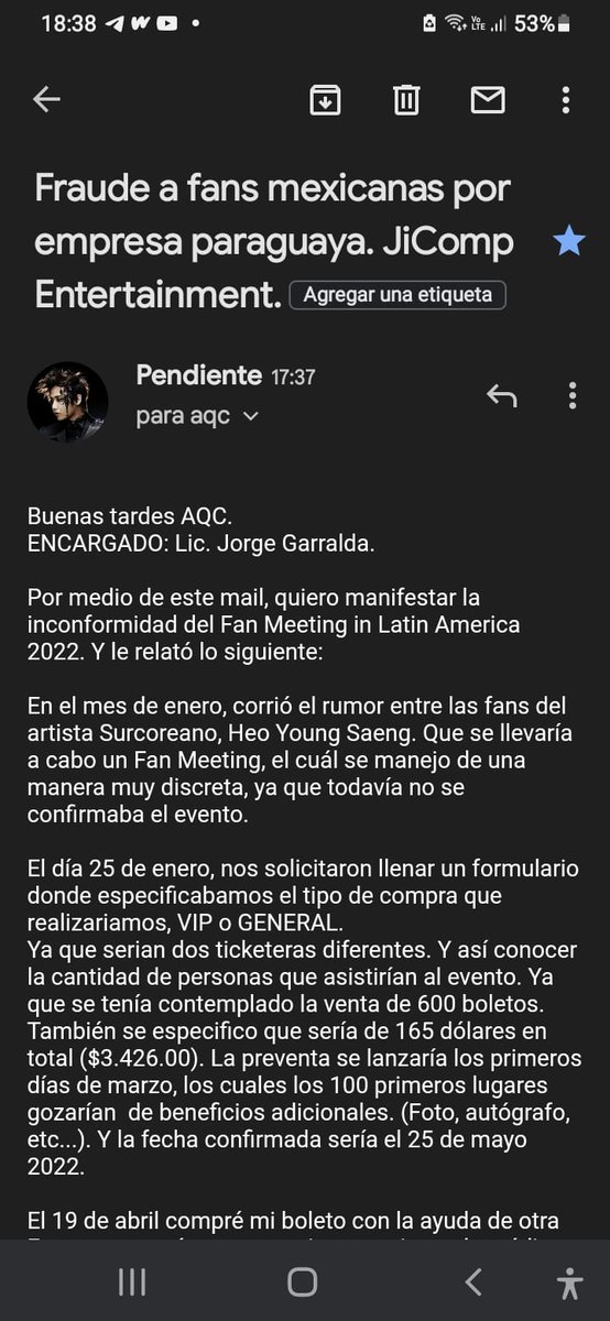 adguis's tweet photo. Un fraude a las fans mexicanas a las cuales seguimos esperando una respuesta sobre reembolso con argumentos válidos no cuentos mareadores ... @jicomp_ent  @mydoll_ent https://t.co/qwU2b1Wxzw