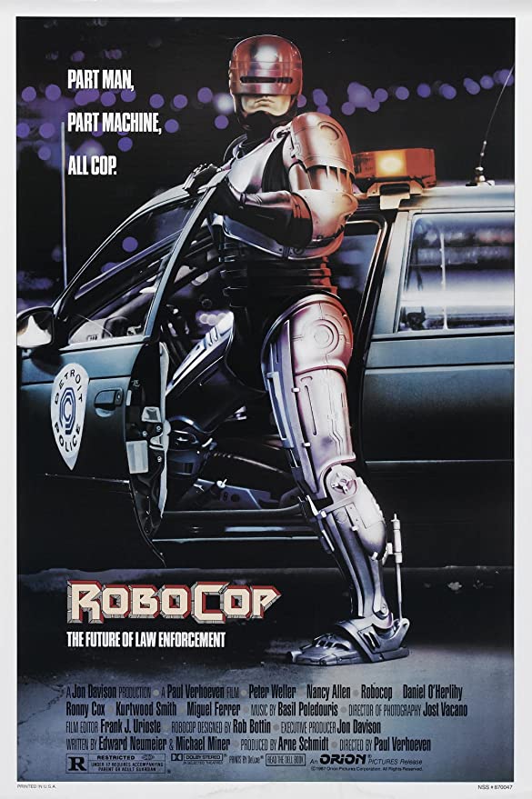 NearMintFanboys's tweet photo. Part Man, Part Machine, and #ReleasedOnThisDay 35 years ago!

RoboCop 
Released July 17, 1987

#RoboCop #OCP #PeterWeller 
#DallasTexas #OldDetroit #The80s 
#ILoveThe80s #80sMovie #PaulVerhoeven 
#SciFi #ScienceFiction #SciFiMovie #Robot 
#RobotCop #DetroitPolice #TheFuture https://t.co/5yQPa0SDiT