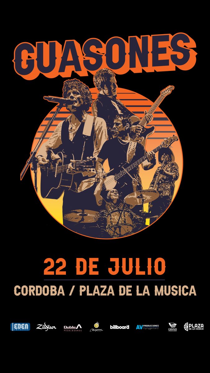 PlazaDeLaMusica's tweet image. PEDIAN ROCK❓ ESTE VIERNES LLEGA @GuasonesoficiaI A PLAZA  DE LA MÚSICA

💥Todas sus nuevas canciones y los himnos de Guasones en una sola noche🎶 Un show a puro rock y agite🤘🏻🎸

🗓22 de Julio
🎫 @edenentradas
📍Plaza de la Música