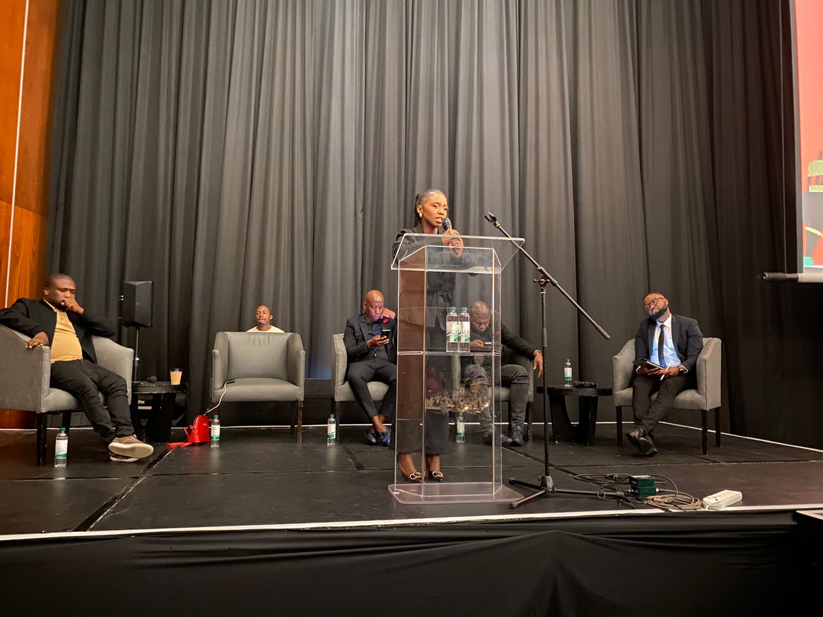 EFFYouthCommand's tweet photo. EFFSC Deputy Secretary General Cmsr Mbali Zondo at the 4th NSA Gala Dinner #RoadTo4thNSA
@EFFSouthAfrica https://t.co/WOpDI3JE3i