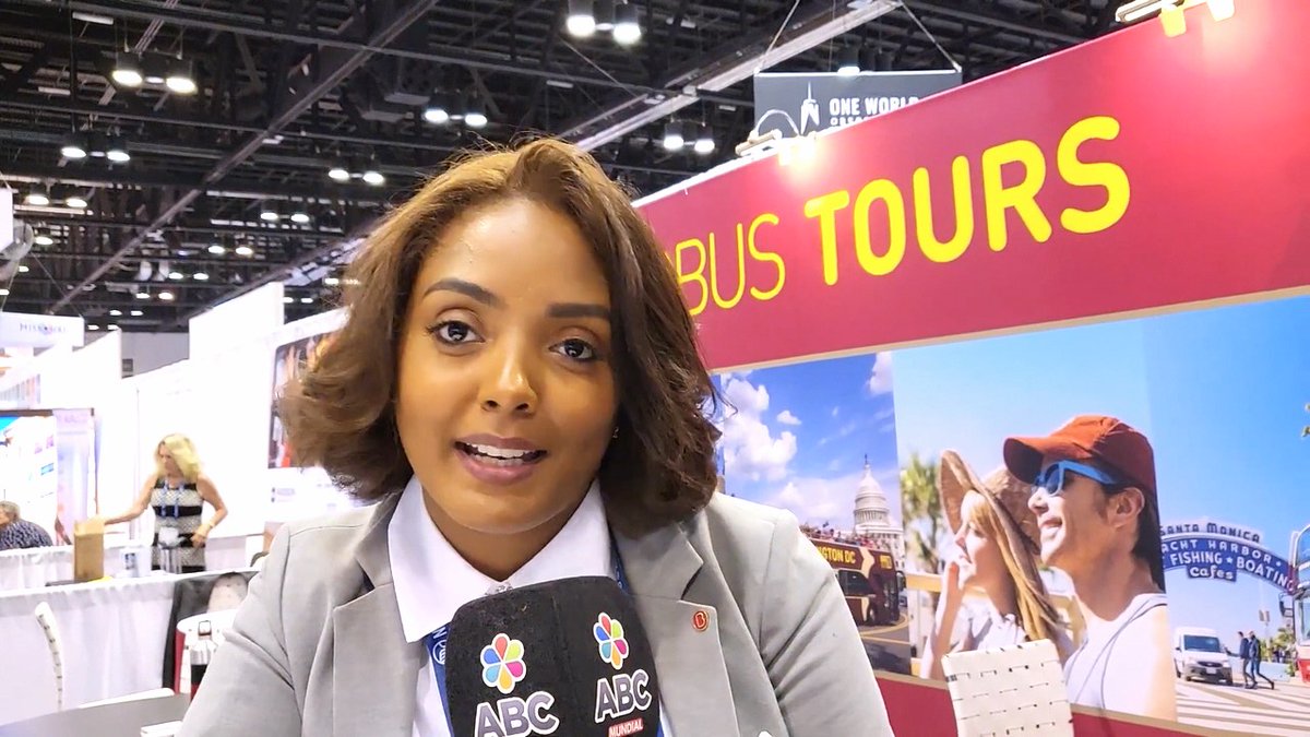 ABCMundial's tweet photo. Big Bus Tours: El famoso operador de autobuses turísticos brindó en el IPW las novedades de su servicio
#BigBusTours #ChantelMartinez #ipw22
@ABCMundial
https://t.co/JUWyt9BuEC https://t.co/sUkoXUal6R