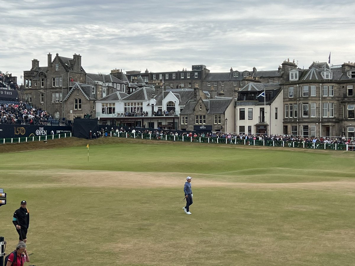 Long_Irons's tweet photo. Following the Pride of Aiken today! @K_Kisner 

#TheOpen https://t.co/S2gFmO1JYX