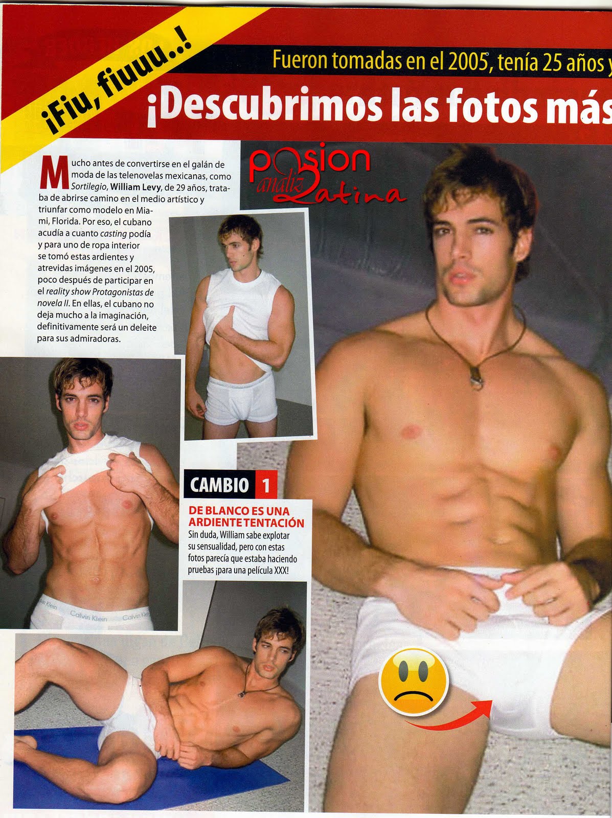 William levy sin ropa interior shop