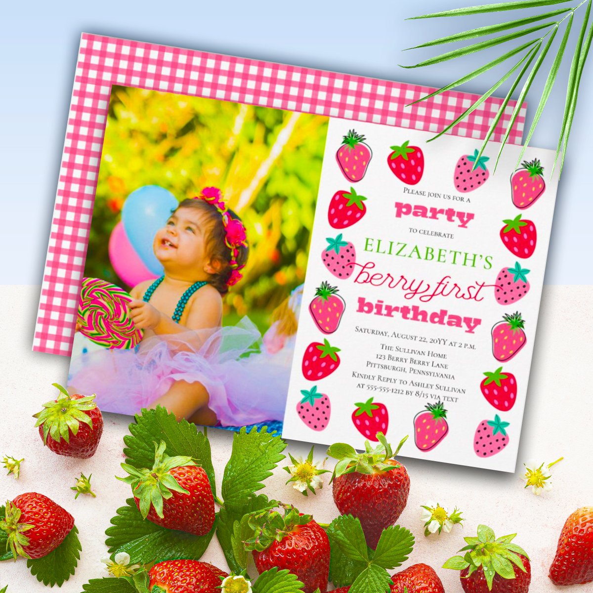 Holiday_Hearts's tweet photo. Sweet strawberries girl's "Berry First Birthday Party" design collection
https://t.co/1OCkohv0cK
#berryfirst #berryfirstbirthday #girlsbirthday #1stbirthdayparty #strawberries #pink #red #berryred #photo #checks #cutebirthday #trendybirthday #photobirthday #birthdayinvitations https://t.co/KSKzv3rHiY