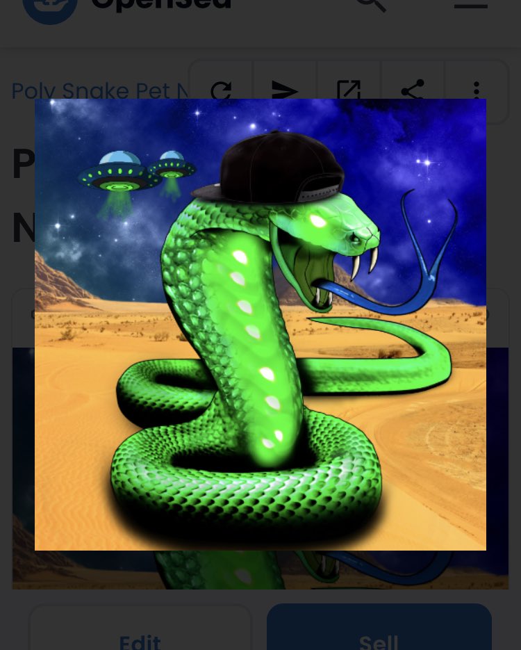 reptilelovernft's tweet photo. Poly Snake Pet Club NFT #00300 πWhat Do You Think Guys? π€©π Follow @polysnakenft For More πππ #polysnakenft #polysnakepets #nft #nftart #nfts #nftcommunity #nftartist #nftdrop #nftcollector #nftcollectors #nftcollectibles #nftcollection #nftnews #nftgiveaway #nftgram https://t.co/FXHieUzVWe