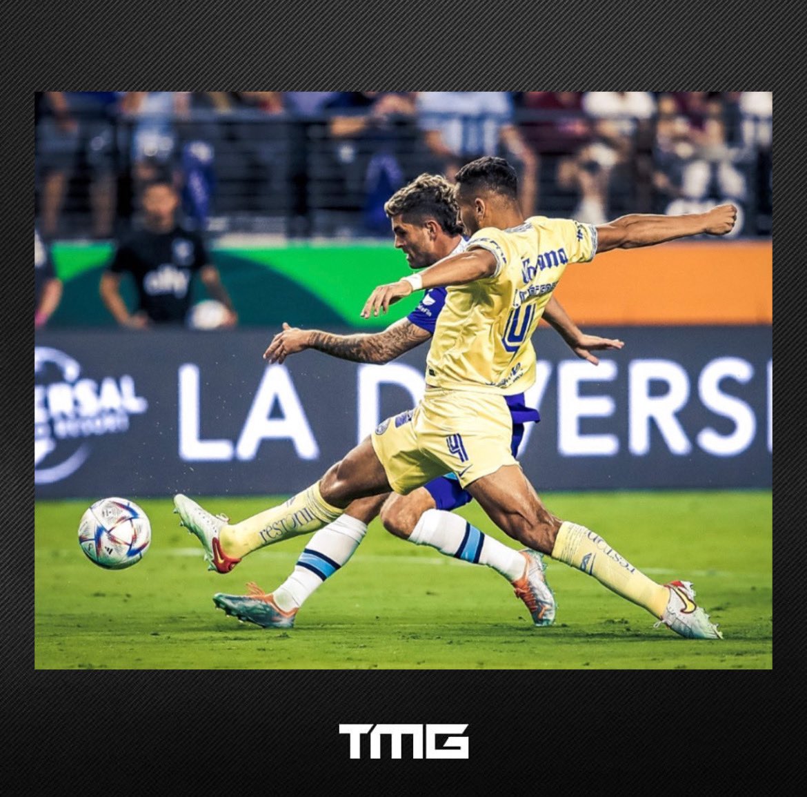 TMGFootball's tweet photo. International friendly !

Seba Cáceres in action in the mach

Amistoso internacional !

@Seba4Caceres en acción en el encuentro de @ClubAmerica vs @ChelseaFC https://t.co/WqnuYjwJ3o