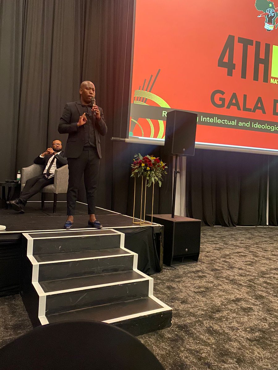 EFFYouthCommand's tweet photo. EFFSC President Cmsr @Shikwambanaman1 at the 4th NSA Gala Dinner #RoadTo4thNSA
@EFFSouthAfrica https://t.co/LtVudj4FfW