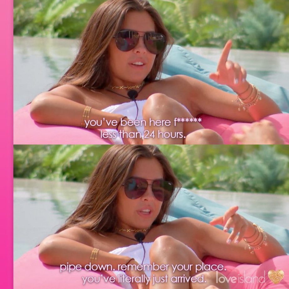 “I’m not gonna lie she was being flirty back and it was confusing me”       the flirting back:       #TALKSWITHASH #LoveIsland