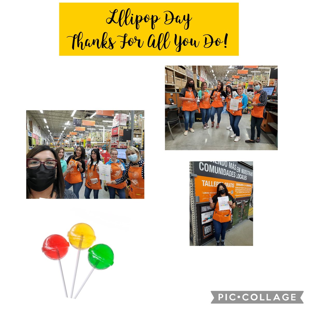loladiaz1223's tweet photo. Celebrating with our associates! Hatillo 6412🍭🧡🇵🇷👏 https://t.co/K4mwVaHQZ2
