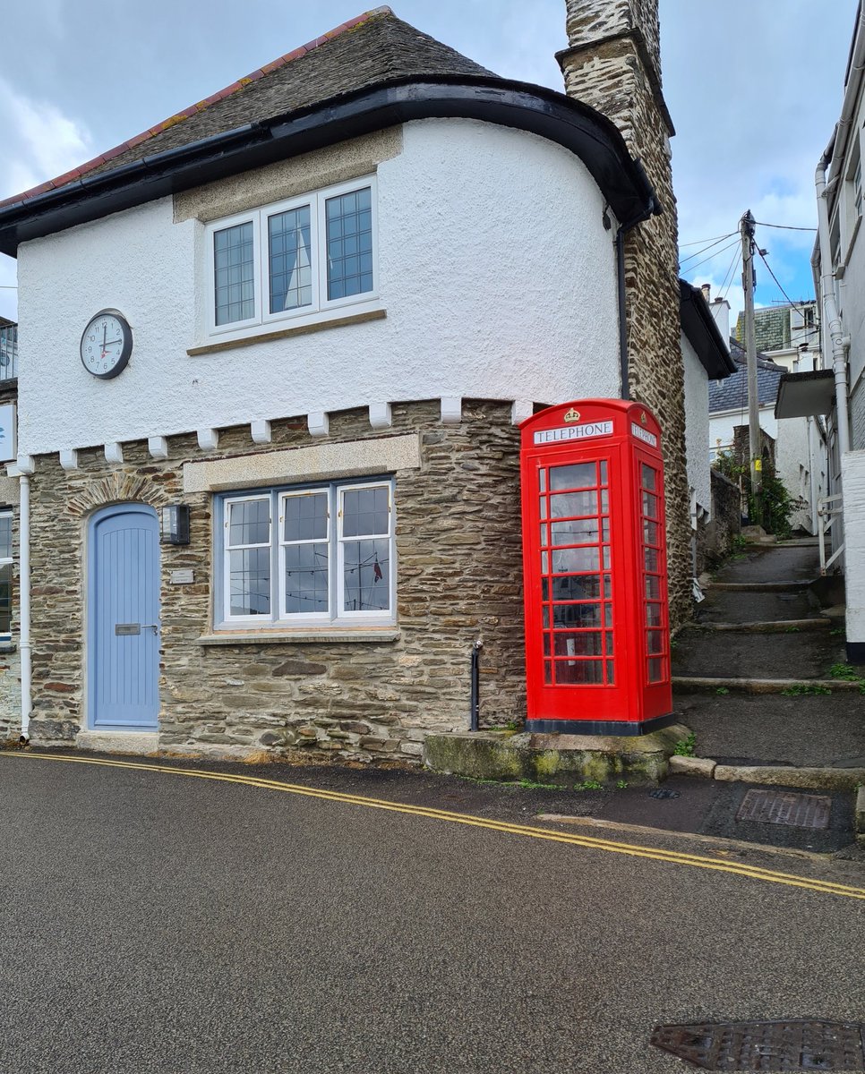 St. Mawes, Cornwall #redtelephonebox #redphonebox #k6telephonebox