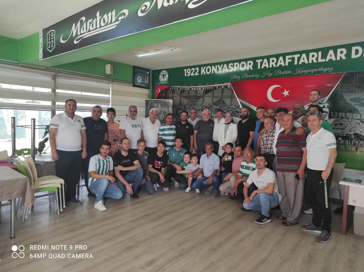1922_KSTD's tweet photo. maraton nalçacılılar gurubu olarak yeni sezon öncesi istişare toplantısını dernek binasında gerçekleştirdik. Konyaspor'umuzun geçen yıl yakaladığı başarıyı daha yukarılara taşımak için bizlere düşen desteği verme adına yeni sezon hazırlıklarına başladık, gerek iç sahada gerekse++ https://t.co/979Z9YSlb3