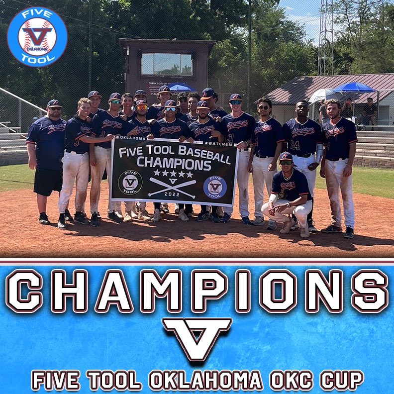Five Tool Oklahoma (@fivetoolok) on Twitter photo 🏆Champions🏆
Congrats to <a href="/AbqBaseballAcad/">Albuquerque Baseball Academy</a> 2022 Campos on winning the 18U Division of the <a href="/FiveTool/">Five Tool Baseball</a> Oklahoma OKC Cup.
#WatchEm 🏆Champions🏆
Congrats to <a href="/AbqBaseballAcad/">Albuquerque Baseball Academy</a> 2022 Campos on winning the 18U Division of the <a href="/FiveTool/">Five Tool Baseball</a> Oklahoma OKC Cup.
#WatchEm