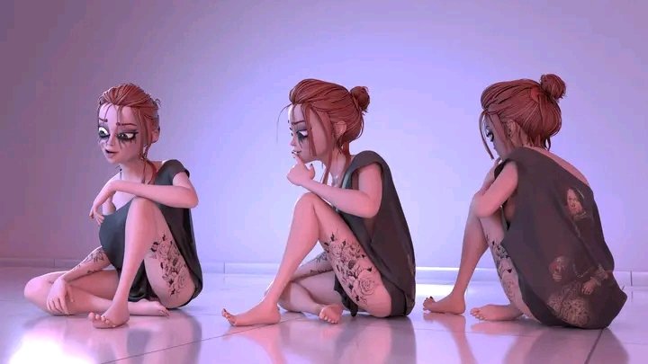 Hello 
Jessica flip the design With 5 hrs rendered 🥴 bring your ideas into reality <a href="/Bitcoin/">Bitcoin</a> #characterdesign #3Danimation #2danimation #DreamWorks #PortfolioDay