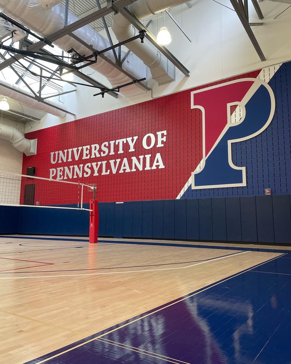 ewhittington05's tweet photo. I had such a great time at the UPenn ID Camp today! I was able to meet up with some friends, compete with new girls and see the campus! Playing in the Palestra was so fun and a HUGE thank you to Coach Meredith, (Coach) Trevor and Coach Evan! Thank you @PennVolleyball! #upenn #23 https://t.co/3IKXpkVCe6