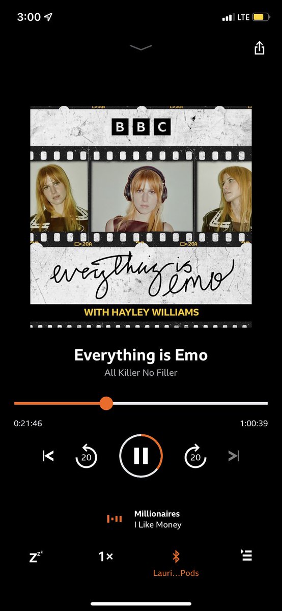 VianeyLauriee's tweet photo. Omg. The nostalgia. Can never forget @MELISSAMARIE and the @THEMILLIONAIRES
#bbcsounds #everythingisemo #alcohol #hayleywilliams https://t.co/BhxyCMpqIX