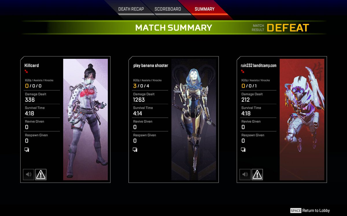 Arena teammates are beyond useless. #ApexLegends