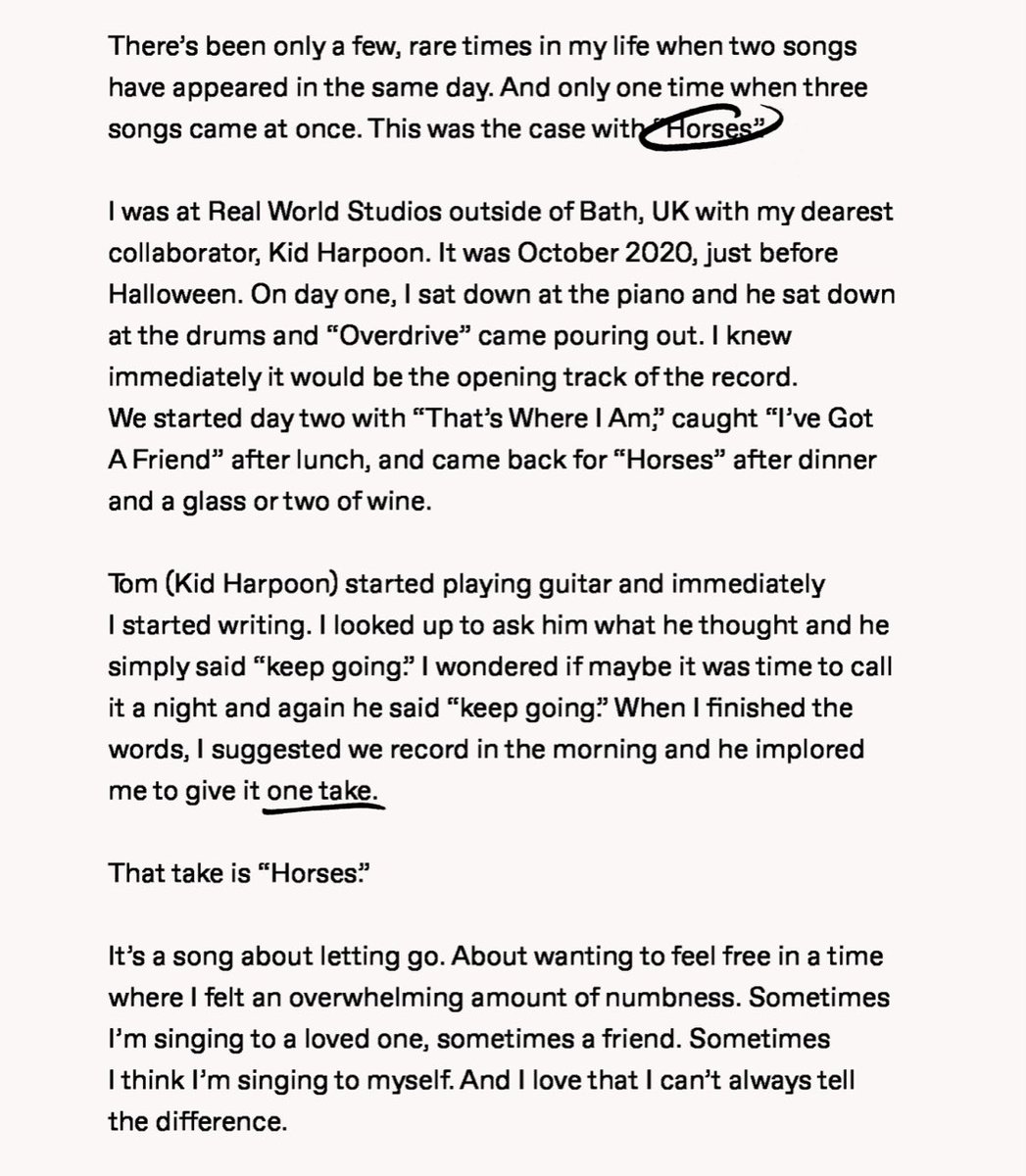 maggierogers's tweet image. some words on horses —