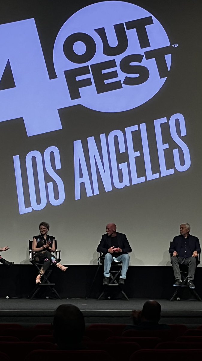 “We’re gonna be all of us in the streets again in the next two years, mark my words. And. We. Will. Win. Again.” - Legendary LGBTQ activist and Sidetrack owner Art Johnston, at the premiere of new documentary ART &amp; PEP | <a href="/Outfest/">Outfest</a> #Outfest40