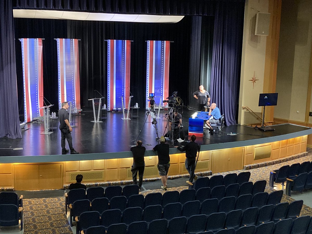 Democratic debate for U.S. Senate tonight on <a href="/NBC26/">NBC 26 News</a>. Preps continue ahead of 6p broadcast.