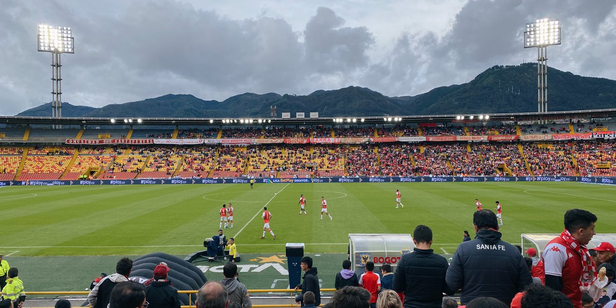 🏟 Estadio Nemesio Camacho El Campín (Nuestra casa)
📍 Bogotá

2022-II (3/3)
#VamosSantaFe 🦁❤️🤍