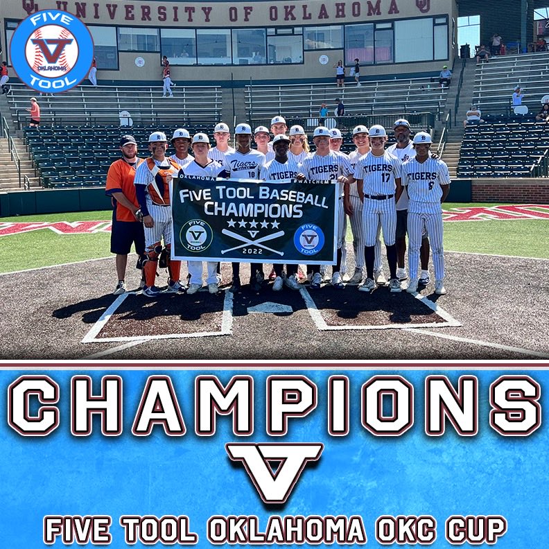 🏆Champions🏆

Congrats to <a href="/DTigerBaseball/">Dallas Tigers</a> 2025 Cecil on winning the 15U Division of the <a href="/FiveTool/">Five Tool Baseball</a> Oklahoma OKC Cup. 

#WatchEm