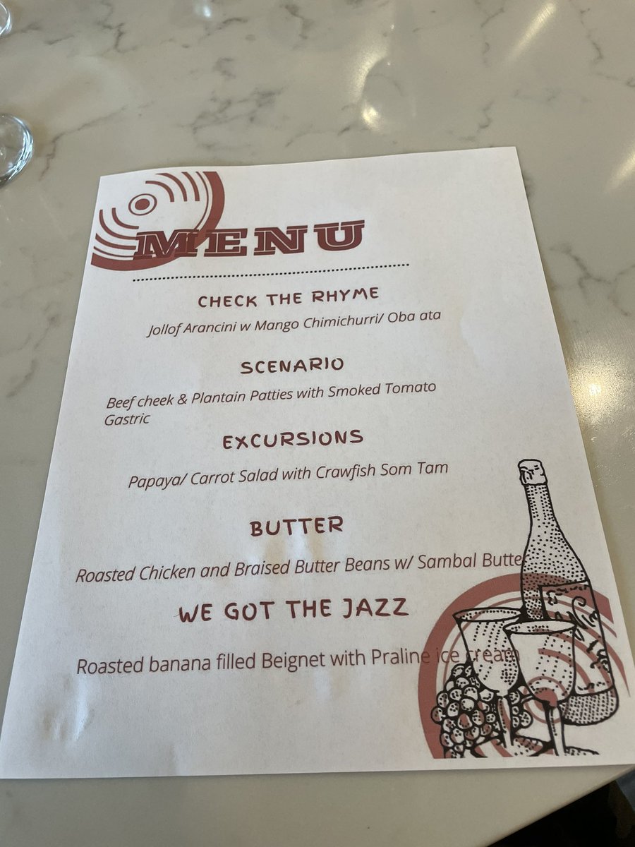 BibatheDiva's tweet photo. At a curated dinner in #Detroit dedicated to The Low End Theory by ATCQ. https://t.co/kuwtwJSb2w