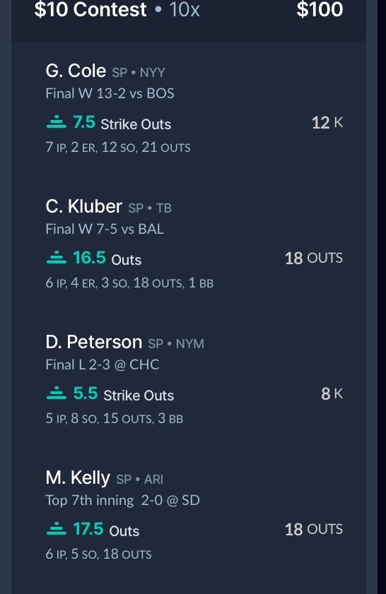 MellyProps's tweet photo. Plenty of BANG’s to go around

#PrizePicks #PrizePicksMLB #DFS #PlayerProps #GamblingTwitter https://t.co/oTzBZckBDg