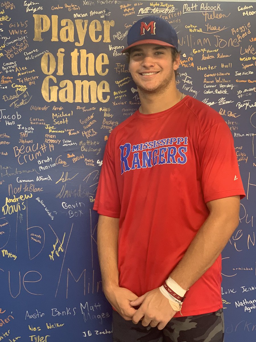 MS Rangers Baseball (@ms_rangers) on Twitter photo ⭐️ Top Performers ⭐️       Matt Adcock 7IP 3H 6K     Dylan Wesson 2-3 2 3B 2 RBI RANGERS won game four 9-2 against the ING Stars. <a href="/MattAdcock10/">Matt Adcock</a> <a href="/wesson_dylan/">Dylan Wesson</a> <a href="/USAStadium/">USA Stadium</a> <a href="/PG_Tennessee/">Perfect Game Tennessee</a> <a href="/PG_Tourney/">Perfect Game Tournaments</a> <a href="/LAdcock5/">Landry Adcock</a> ⭐️ Top Performers ⭐️       Matt Adcock 7IP 3H 6K     Dylan Wesson 2-3 2 3B 2 RBI RANGERS won game four 9-2 against the ING Stars. <a href="/MattAdcock10/">Matt Adcock</a> <a href="/wesson_dylan/">Dylan Wesson</a> <a href="/USAStadium/">USA Stadium</a> <a href="/PG_Tennessee/">Perfect Game Tennessee</a> <a href="/PG_Tourney/">Perfect Game Tournaments</a> <a href="/LAdcock5/">Landry Adcock</a>