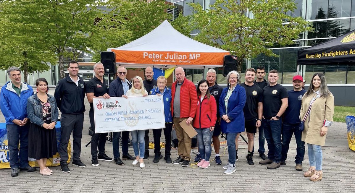 Burnaby_CA's tweet image. Proud to join people at the United for Ukraine Benefit Concert. We continue to stand with Ukraine! 🇺🇦