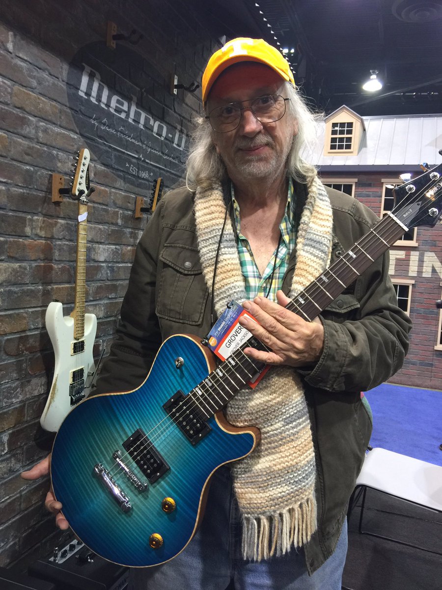 Happy 73rd Birthday to iconic luthier for Jackson Guitars Grover Jackson. Favorite Jackson guitar and bass models?

#groverjackson #jacksonguitars #metalguitars #luthier #guitarmaker #73rdbirthday