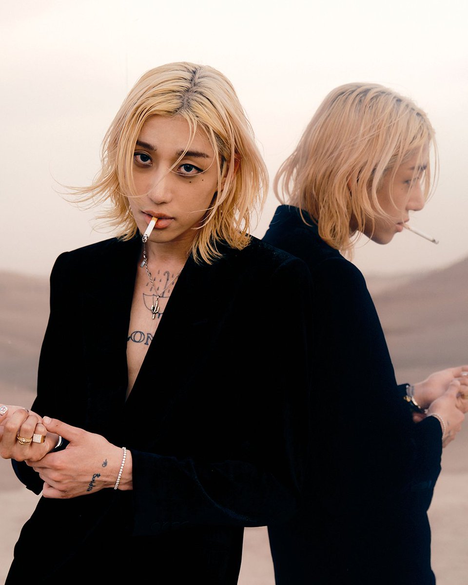 THEBLACKLABEL's tweet photo. LØREN - Agafay
Men's Spring Summer 23
by Anthony Vaccarello

📷 KHAN

#YSL #SaintLaurent #YvesSaintLaurent
#LØREN #로렌 #LOREN 
#THEBLACKLABEL #더블랙레이블 https://t.co/qg5YZr9gtF