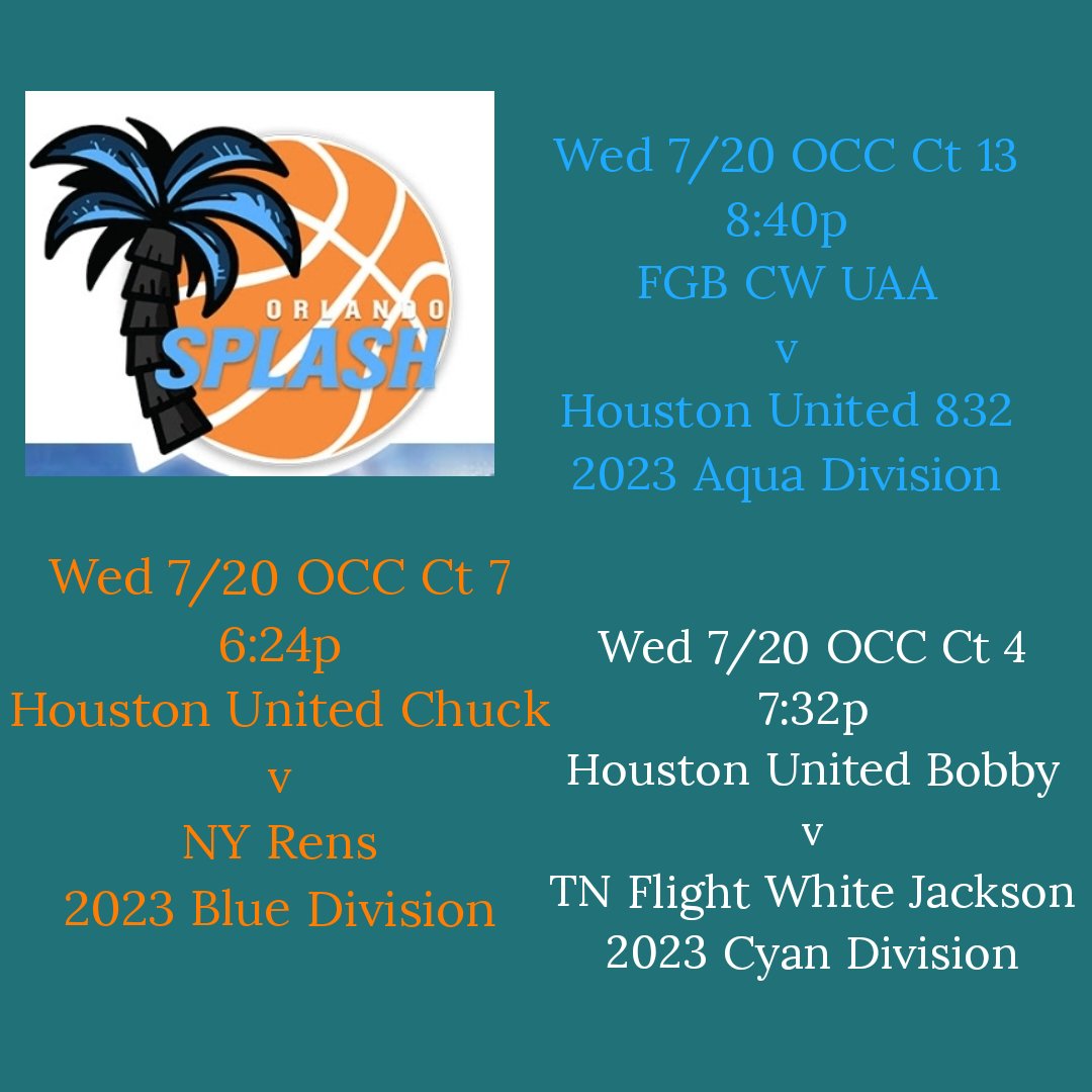 HoustonUnited3's tweet photo. Coaches, @HoustonUnited3 will be hitting the road &amp; participating @Ohio_Basketball @jamberbball #OrlandoSplash Check us out! https://t.co/PAmejPjPh3