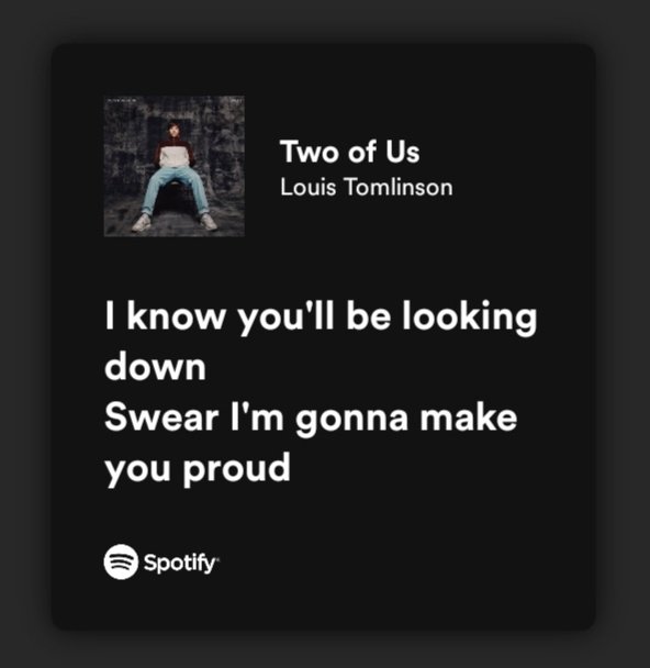 walls lyrics bot on X: two of us - louis tomlinson