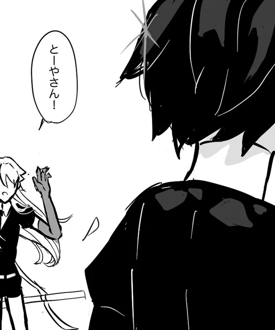 原作の宝石の光が肩に落ちてる水面みたいな描き方大好きなんです 