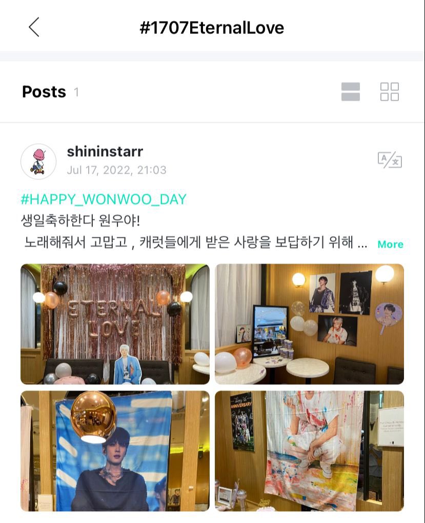 pabocarat's tweet photo. caratdeul~

can we ask for your help to support by like our weverse post for today’s cafe event on weverse? you guys can search the hashtag #1707EternalLove at the ‘discover’ part and the post will appear! thank youuu <3 https://t.co/qW9BF2ovrN
