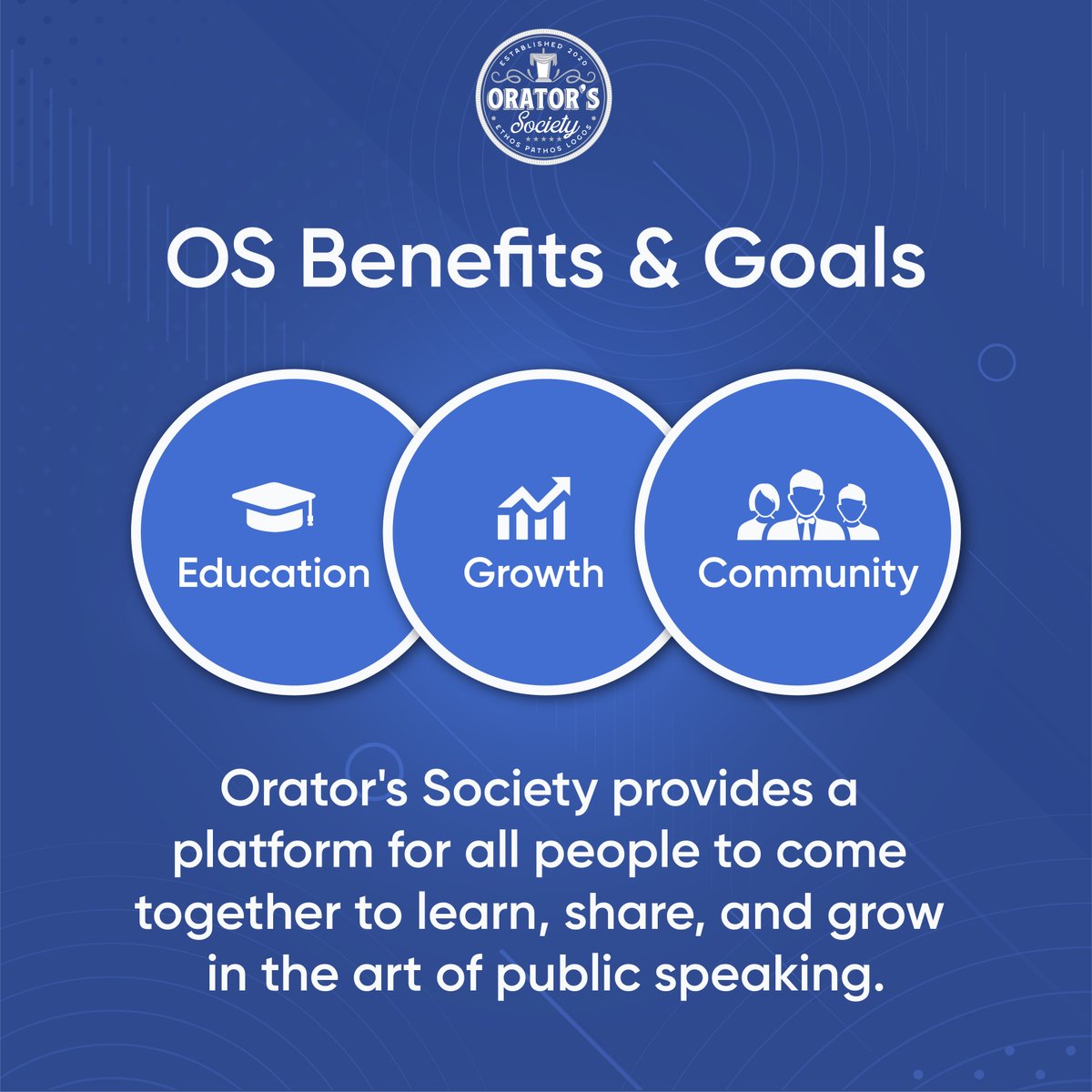 SocietyOrators's tweet photo. Here are some benefits and goals of orators society, everyone should use it to become a perfect orator and improve the orator's skills.
  https://t.co/7RLpg9Uchx
#PublicSpeaking #PublicSpeaker #Leadership #Communication  #Toastmasters #CommunicationSkills #Speech  #OratorsSociety https://t.co/CgvyfOufPQ