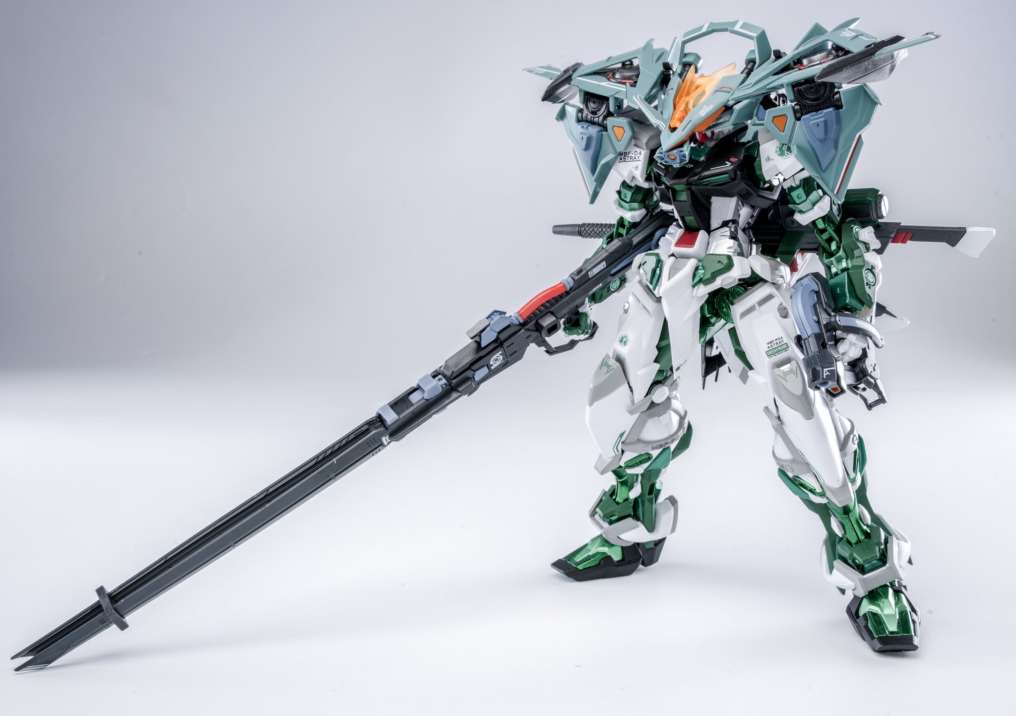 K_Testarossa on X: "#METALBUILD MBF-P04 Gundam Astray Green Frame × SNIPER  PACK https://t.co/HRIRWWNCjI" / X