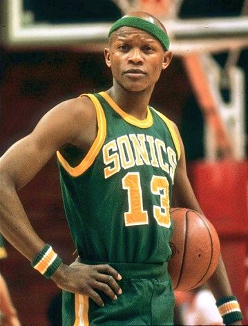 Slick Watts, the man with the headband