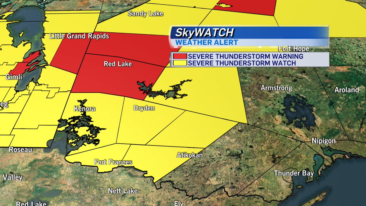 Colleen Bready on Twitter "CTV Skywatch Weather Alert A Severe