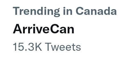 Of all the things Canadians can fight against, they're choosing to fight against the #ArriveCan app. 🤦🏻‍♀️It's such an inconsequential thing... how does getting rid of it help us in any way? #cdnpoli