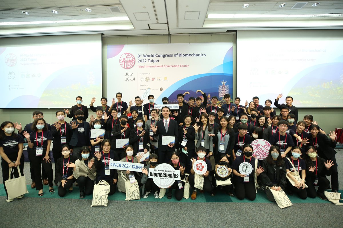 Thank you for joining us at WCB 2022! 
The certificate of attendance is available to be downloaded under your profile icon on the Congress virtual platform. We look forward to meeting you again soon!
#WCB2022 #Taipei #Taiwan #World #Congress #Biomechanics #HybridMeeting