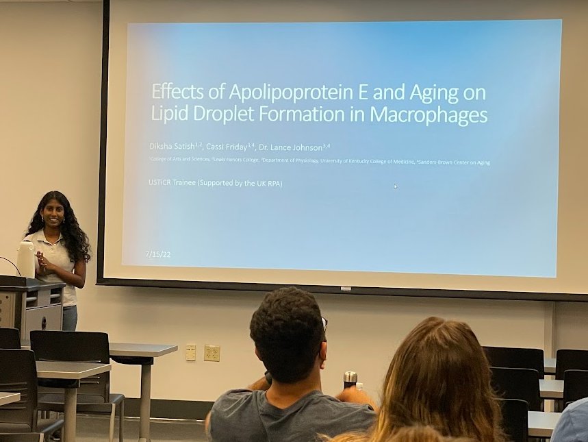 USTiCR_UK_RPA (@usticr_uk_rpa) on Twitter photo Throw back to the lunch enrichment on July 15th: <a href="/alan_daugherty/">Alan Daugherty</a> talked about the way to improve rigor and reproductivity. <a href="/MaryBShep/">Mary B Sheppard, MD</a> shared her journey of becoming a physician scientist. <a href="/PengjunWang/">Bitter Almond</a> and <a href="/Diksha_Satish13/">Diksha Satish</a> shared about their current projects!
<a href="/UKYMedicine/">University of Kentucky College of Medicine</a> <a href="/UKUGR/">UK UGR</a> Throw back to the lunch enrichment on July 15th: <a href="/alan_daugherty/">Alan Daugherty</a> talked about the way to improve rigor and reproductivity. <a href="/MaryBShep/">Mary B Sheppard, MD</a> shared her journey of becoming a physician scientist. <a href="/PengjunWang/">Bitter Almond</a> and <a href="/Diksha_Satish13/">Diksha Satish</a> shared about their current projects!
<a href="/UKYMedicine/">University of Kentucky College of Medicine</a> <a href="/UKUGR/">UK UGR</a>