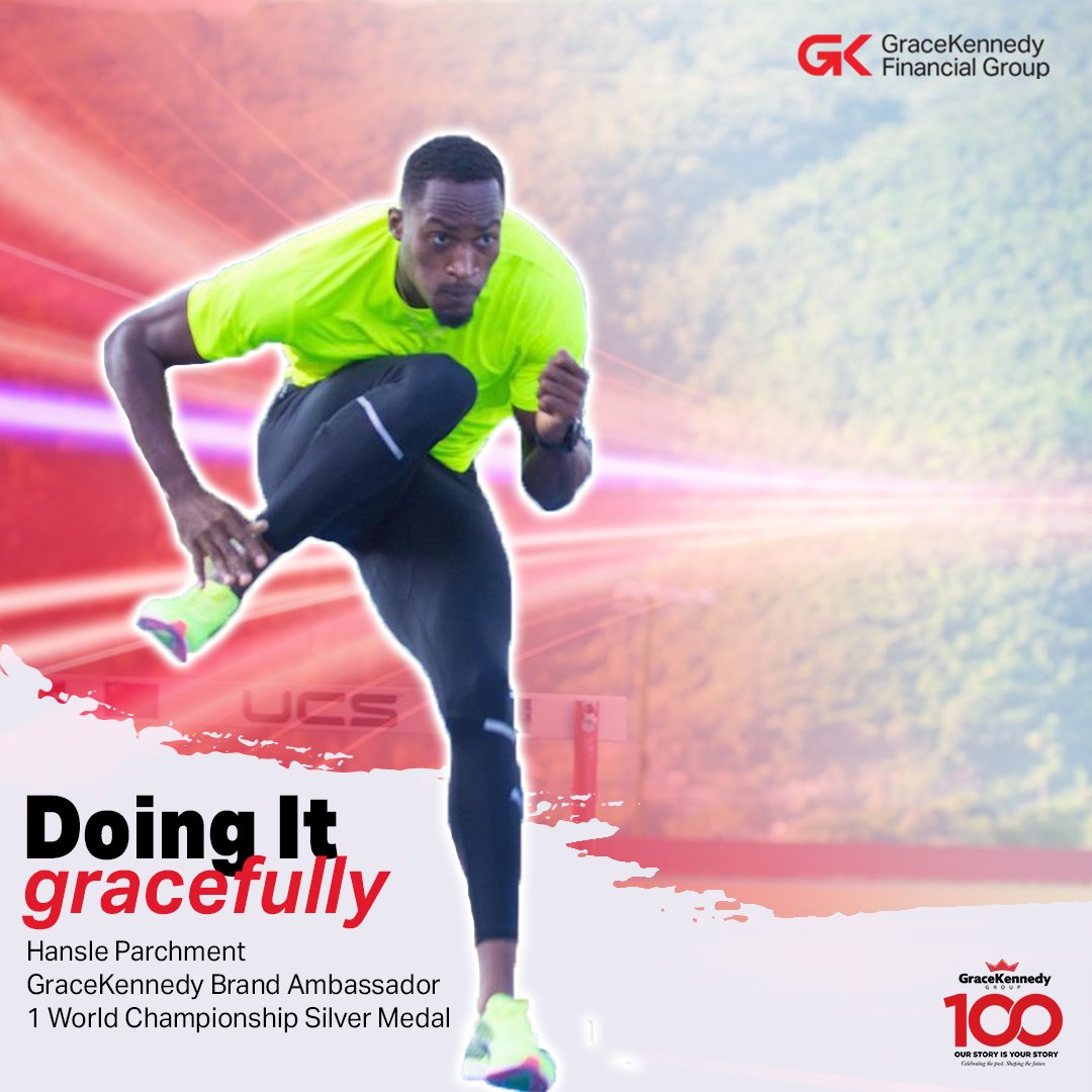 GKMSOnline's tweet photo. One race at time. One hurdle at a time. In a time of 13.02 secs our #GKBrandAmbassador @ParchmentHansle booked his spot in tonight's final of the 110MH. The quest to be Champion of the World continues, and of course he’s #DoingItGracefully. Send our champion some love! #OneGKFG https://t.co/nfR9LDuAlo