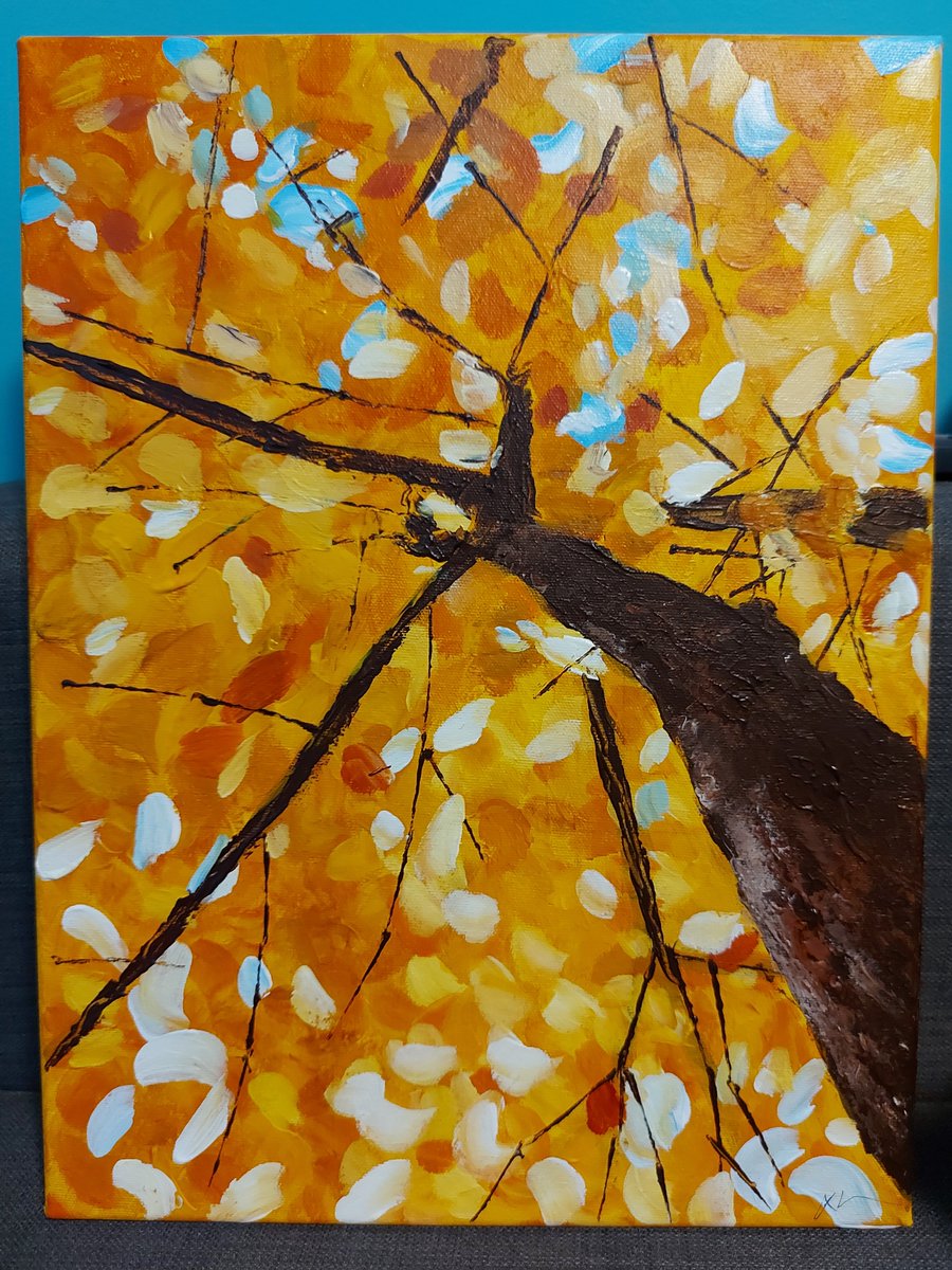 Tshaz7's tweet photo. A little out of season painting for this weekend 👀 https://t.co/P0Z1z216oR