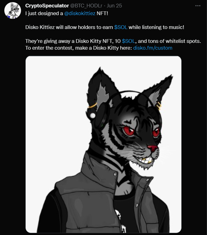 BTC_HODLr's tweet photo. @perspective_017 @0xStacker @DiskoKittiez I might be a little biased but I think you're DK is awesome! Well done. 😀 https://t.co/mQwOoR6KC0