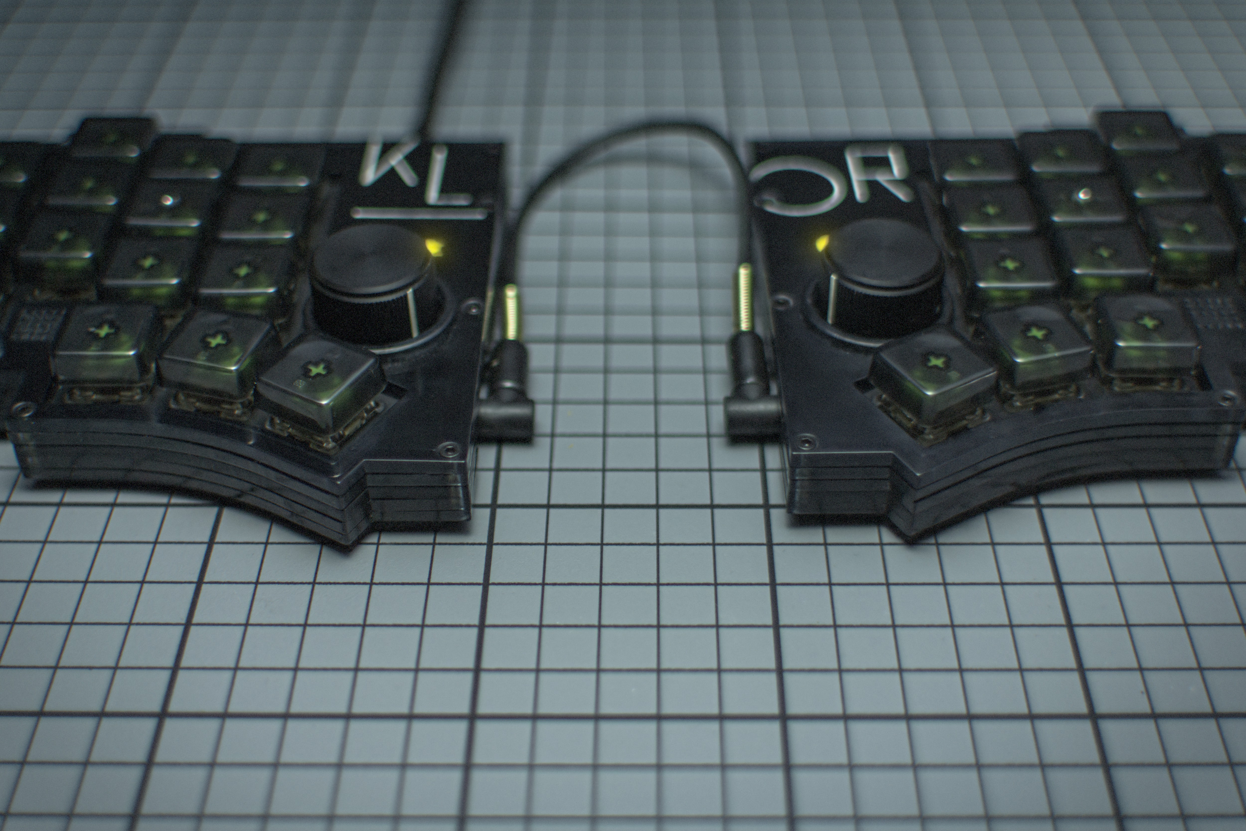KLOR by GEIST 36-42 Keys Ergonomic Split Keyboard - Etsy