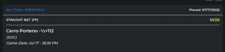 ArtValdivia15's tweet image. CA$H💰BOTH…….🇵🇾💎

🇵🇾PARAGUAY 💎 GEM#2

💎Cerro Porteno -.5 +112 ✅🎯

#LiveSpaces #GamblingTwitter #FreePlays #soccer #LFG #Paraguay #FreeMint #BrstBets #Win #WINNER