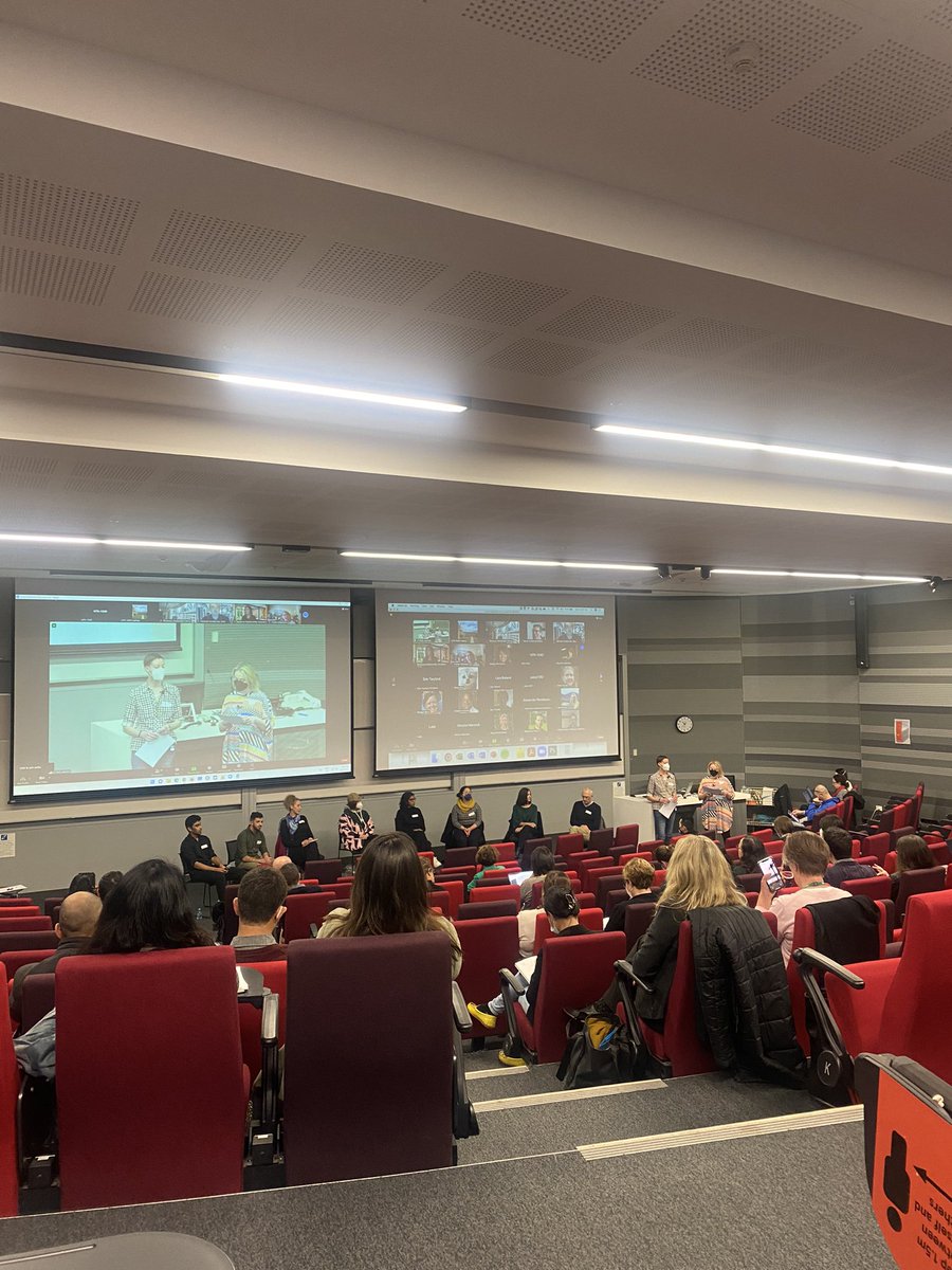 #SydTeach22 student and staff roundtable focussing on being human and reconnecting in post normal times